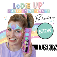 Fusion Body Art Lodie Up Pastels Delight Palette (FUSION -PASTELS DELIGHTS **PALETTE**)